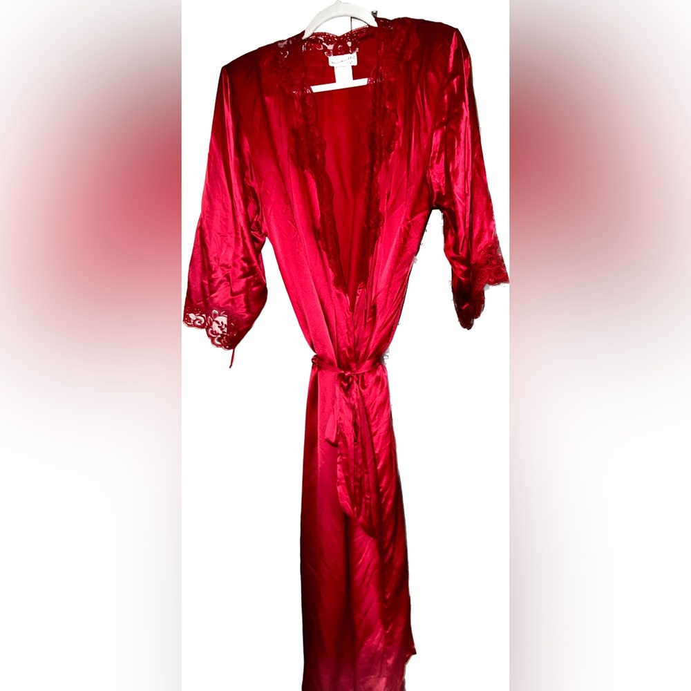 Vintage silk robe